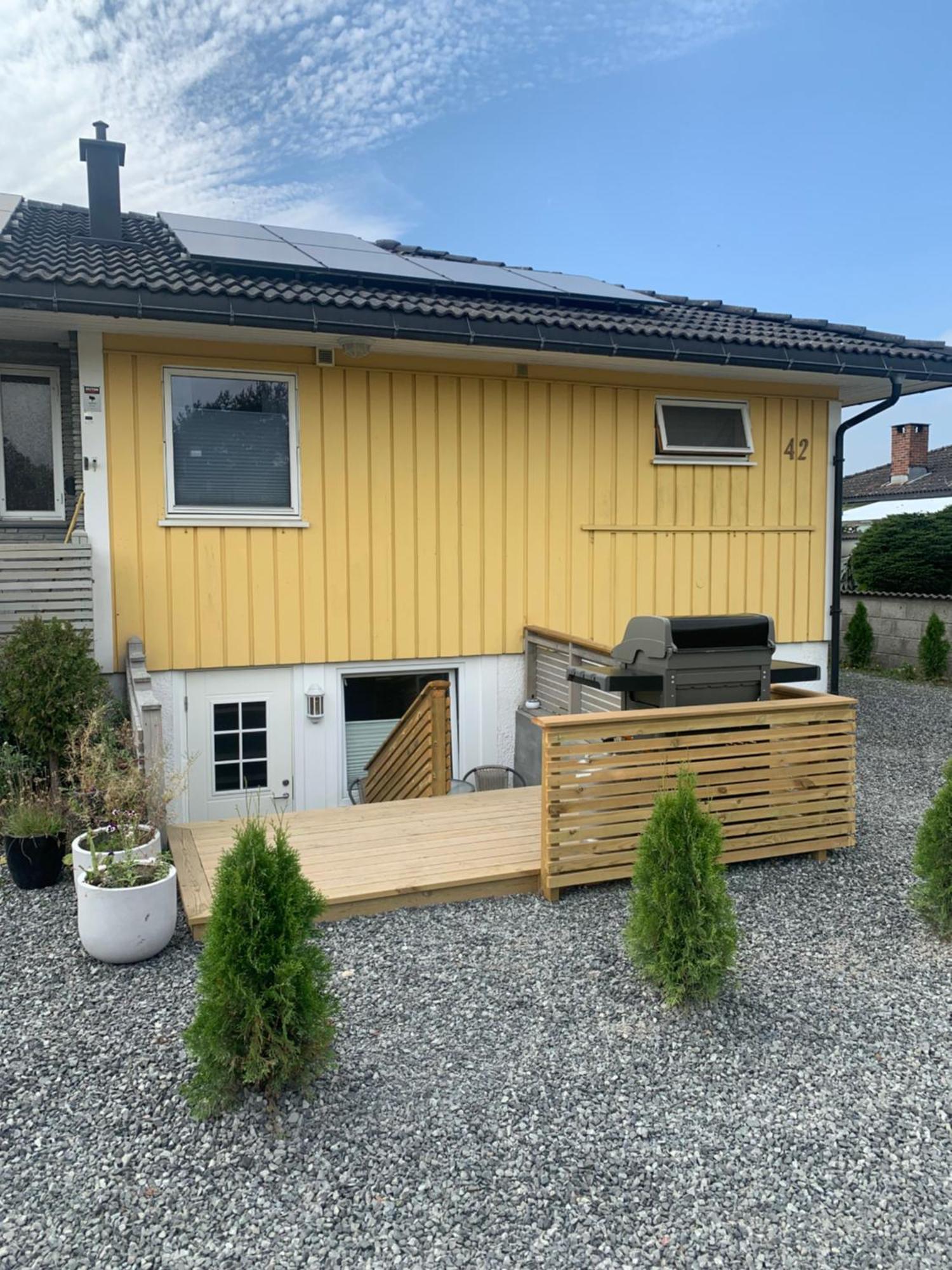 Modern Apartment With Pool & Sauna Porsgrunn Exterior foto